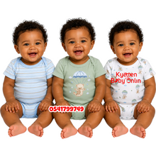 Load image into Gallery viewer, Baby Boy BodySuit (3pcs) Little &amp;Loved Parachute
