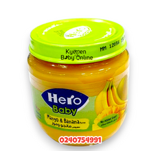 Load image into Gallery viewer, Hero Baby Puree (Mango And Banana) 4m+
