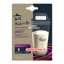 Load image into Gallery viewer, Breast Milk Storage Bag (Tommee Tippee) 36pcs - Kyemen Baby Online
