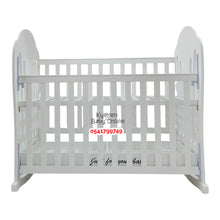 Load image into Gallery viewer, Baby Wooden Cot With Drawer (TM706) Baby Bed
