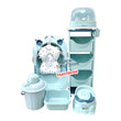 Load image into Gallery viewer, Baby Bath Set (With Bottle Rack And Item Rack With Cover) Type 2 - Kyemen Baby Online
