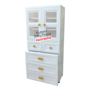 Drawer / Wardrobe (White) [248] Type 2 - Kyemen Baby Online