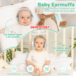 Load image into Gallery viewer, 2 In 1 Baby Ear Muffs / Noise Protection - Kyemen Baby Online
