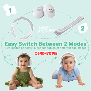2 In 1 Baby Ear Muffs / Noise Protection - Kyemen Baby Online