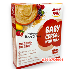 Load image into Gallery viewer, Baby Cereal With Milk (Simply Fils) Multigrain 6m+
