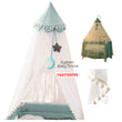 Load image into Gallery viewer, Baby Cot Net With Stand (Luxry Palace Mosquito Net)
