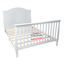 Load image into Gallery viewer, 4-in-1 Convertible Crib Baby Wooden Cot (D01) Baby Bed (Showroom Display)
