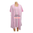 Load image into Gallery viewer, Breastfeeding Night Gown / Nighty With Coat (Yimiasha Love) Pink - Kyemen Baby Online
