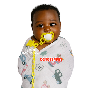 Pacifier With Clip Holder (Dr Annie's) - Kyemen Baby Online