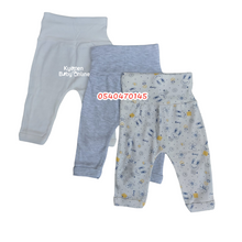 Load image into Gallery viewer, Baby Pants / Trousers / Leggings / Shorts / Joggers (3pcs) Real Baby - Kyemen Baby Online
