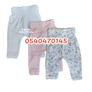 Baby Pants / Trousers / Leggings / Shorts / Joggers (3pcs) Real Baby