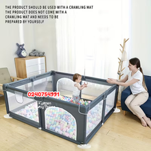 Load image into Gallery viewer, Baby Playpen / Extra Large Kids Activity Center / Play Tent - Kyemen Baby Online
