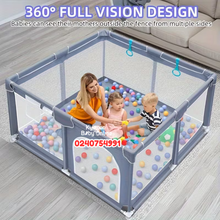 Load image into Gallery viewer, Baby Playpen / Extra Large Kids Activity Center / Play Tent - Kyemen Baby Online
