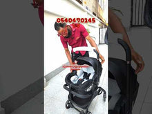 Load and play video in Gallery viewer, Baby Stroller (Kidilo 3 In 1 Stroller / Car Seat / Car Seat Carrier) S366
