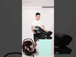 Load and play video in Gallery viewer, Baby Car Seat Carrier With Base (Kidilo KBH602) Black
