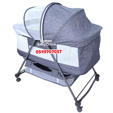 Load image into Gallery viewer, Baby Cot / Bassinet / Baby Bed / Co Sleeper (Multifunctional Shaker With Wheels) 001 [Showroom Display] - Kyemen Baby Online
