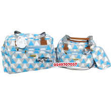 Load image into Gallery viewer, Diaper Bag (Deellt 3 in 1) Triangle - Kyemen Baby Online

