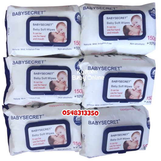 Baby Wipes (Baby Secret) - Kyemen Baby Online