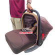 Load image into Gallery viewer, Baby Car Seat Carrier (Joy) Brown - Kyemen Baby Online
