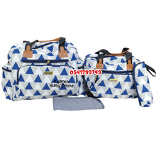 Load image into Gallery viewer, Diaper Bag (Deellt 3 in 1) Triangle - Kyemen Baby Online
