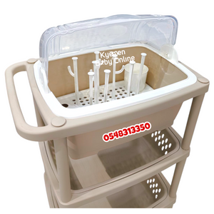 Baby Item Rack With Cover (HF3227) - Kyemen Baby Online
