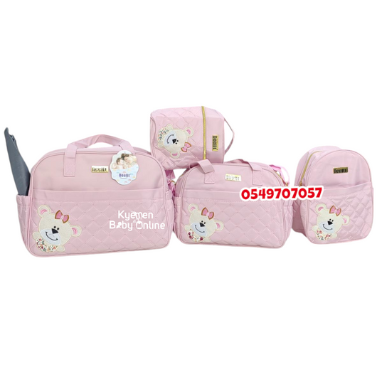 Diaper Bag (Deellt 4 in 1) My Teddy - Kyemen Baby Online