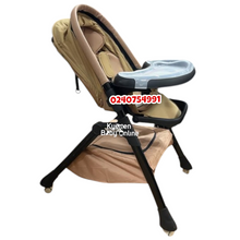 Load image into Gallery viewer, Baby High Chair (3 In 1 Kidilo High Chair Stroller And Bassinet) MY0010 - Kyemen Baby Online
