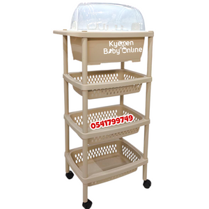 Baby Item Rack With Cover (HF3227) - Kyemen Baby Online