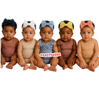 Baby Girl Headband 5 In 1 (Hudson Baby) Mk - Kyemen Baby Online