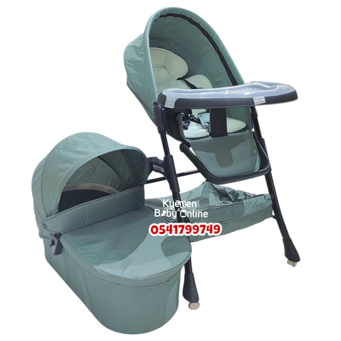 Baby High Chair (3 In 1 Kidilo High Chair Stroller And Bassinet) MY0010 - Kyemen Baby Online