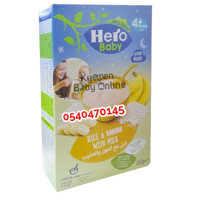 Hero Baby Cereal (Rice And Banana With Milk) 4m+ - Kyemen Baby Online
