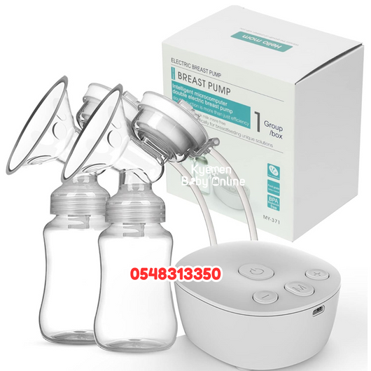 Electric Breast Pump Double (Hello Mom MY-371) - Kyemen Baby Online