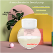 Load image into Gallery viewer, Wearable Electric Breast Pump (MY-376)

