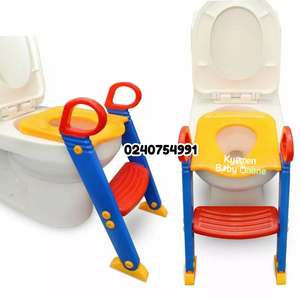 Toilet Ladder / Potty Steps/ Toilet Seat (Children's Toilet Trainer)