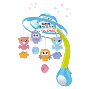 Baby Cot Toy (Kids Melody Projection Bed Bell - Bluetooth)