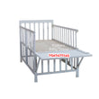 Load image into Gallery viewer, Baby Wooden / White Wooden Cot Baby Bed / Baby Crib [Showroom Display] Discounted - Kyemen Baby Online
