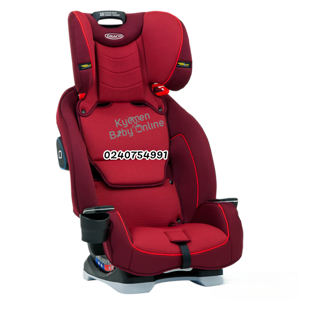 Graco car 2024 seat red