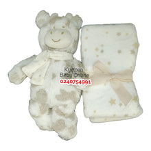 Load image into Gallery viewer, Baby Blanket (Riri) With Toy - Kyemen Baby Online
