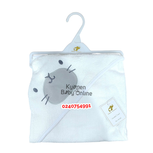 Baby Hooded Towel / Blanket (Bebe Favour) Bear 76x76cm