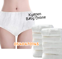 Load image into Gallery viewer, Disposable Panties / Maternity Panties 5pcs (Size 6 To Size 12) - Kyemen Baby Online
