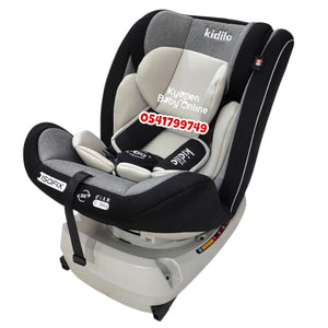 Car Seat (Kidilo 360° Rotation Type 1) Light Grey