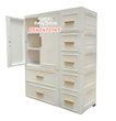 Load image into Gallery viewer, Baby Drawer / Wardrobe [Short Wardrobe With Side Drawers] - Kyemen Baby Online
