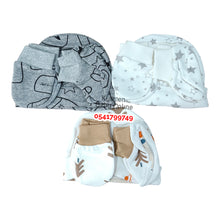 Load image into Gallery viewer, Baby Hat, Socks And Mittens (3pcs) - Kyemen Baby Online
