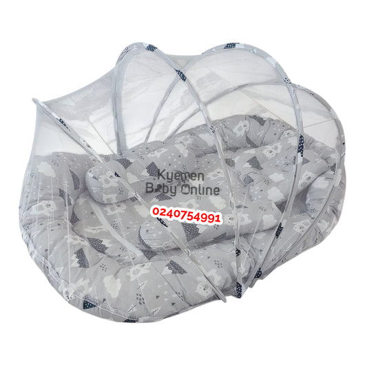 Baby Bed (Co Sleeper / Sound Sleep Bed With Net) Type 1 - Kyemen Baby Online