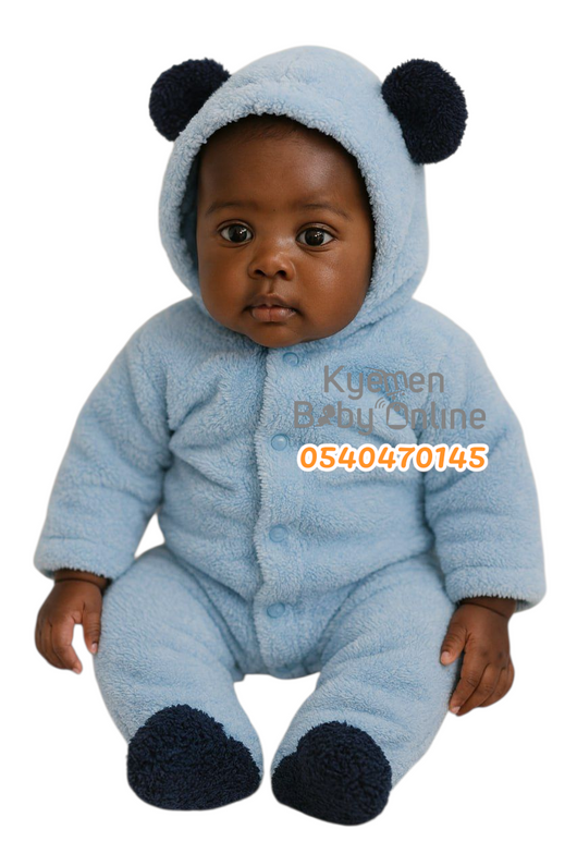 Baby Swaddle (Fluffy Hooded Swadle)