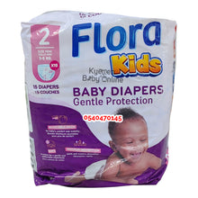 Load image into Gallery viewer, Baby Diapers (Flora Kids) Small - Kyemen Baby Online
