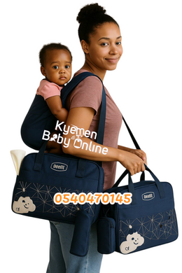 Diaper Bag (Deellt 2 in 1) Web - Kyemen Baby Online
