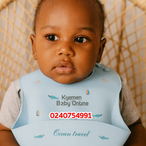 Baby Silicone Bib (Dr Annie's) - Kyemen Baby Online