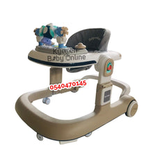 Load image into Gallery viewer, 4-in -1 Baby Walker With Music, Push Walker, Feeding Table and Interactive Toys (Baby Walker 510) - Kyemen Baby Online
