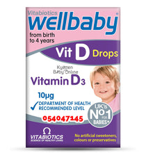 Load image into Gallery viewer, WellBaby Multi-Vitamin Drops 30ml (4 to 24 Months) - Kyemen Baby Online
